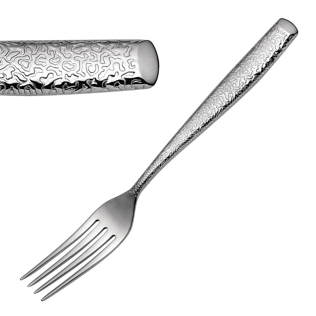 Churchill Raku Dessert Forks (Pack of 12) - FA766 Churchill Cutlery Churchill   