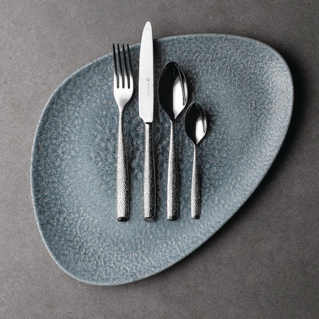 Churchill Raku Dessert Spoons (Pack of 12) - FA768 Spoons Churchill