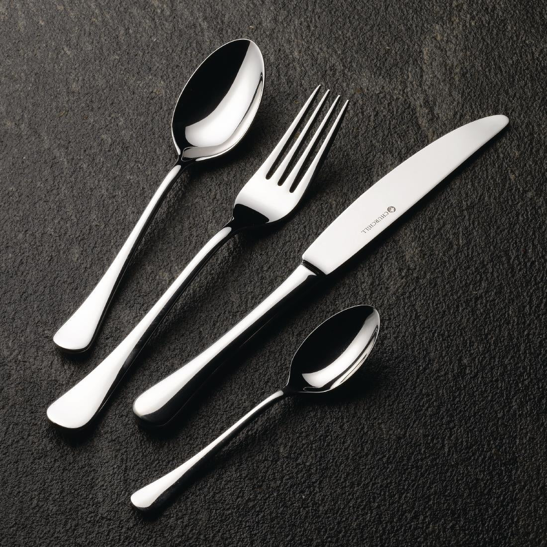 Churchill Tanner Dessert Spoons (Pack of 12) - FA780 Spoons Churchill
