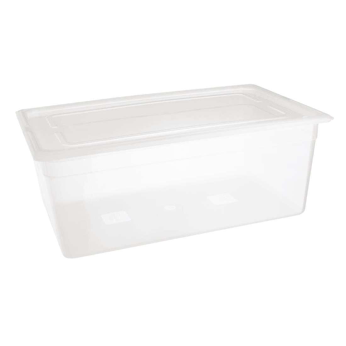 Nisbets Essentials Polypropylene 1/1 Gastronorm 200mm - FA822  Nisbets Essentials   