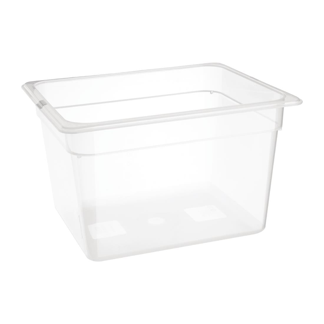 Nisbets Essentials Polypropylene 1/2 Gastronorm 200mm - FA825  Nisbets Essentials   