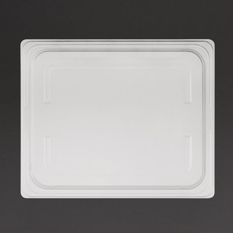 Nisbets Essentials Polypropylene 1/2 Gastronorm Lid Clear - FA827  Nisbets Essentials   