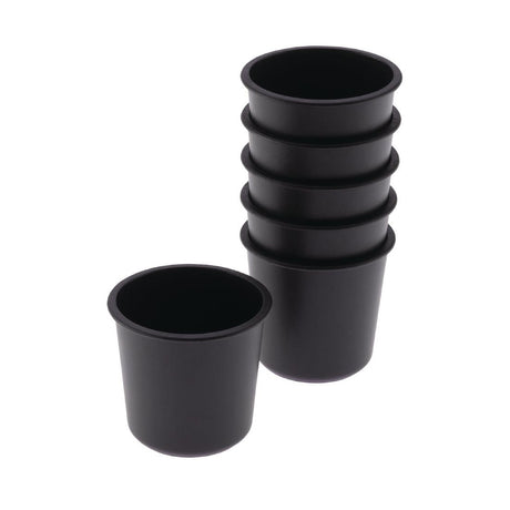 Matfer Bourgeat Exoglass Dariole Mould 55mm (Pack of 6) - FA892  Matfer Bourgeat   