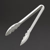 Matfer Bourgeat Exoglass Tongs White 9" - FA896  Matfer Bourgeat   