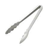 Matfer Bourgeat Exoglass Tongs White 9" - FA896  Matfer Bourgeat   