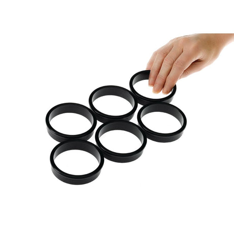Matfer Bourgeat Exoglass Tart Ring 65mm - FA981  Matfer Bourgeat   