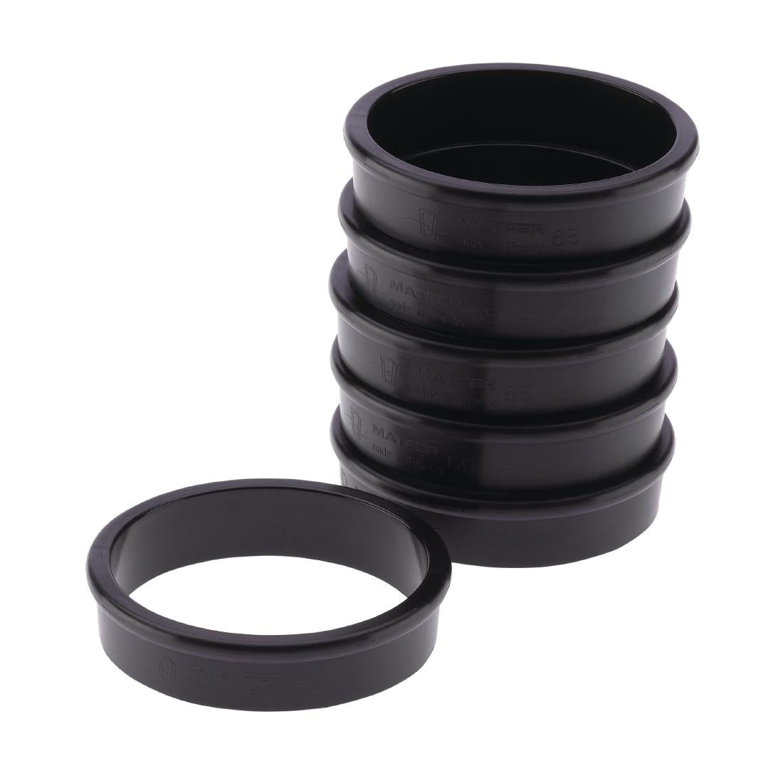 Matfer Bourgeat Exoglass Tart Ring 65mm - FA981  Matfer Bourgeat   