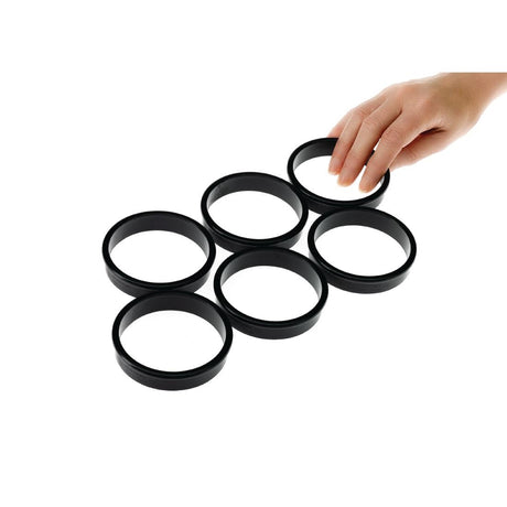 Matfer Bourgeat Exoglass Tart Ring 75mm - FA983  Matfer Bourgeat   