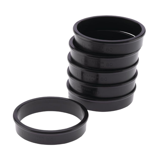 Matfer Bourgeat Exoglass Tart Ring 80mm - FA984  Matfer Bourgeat   