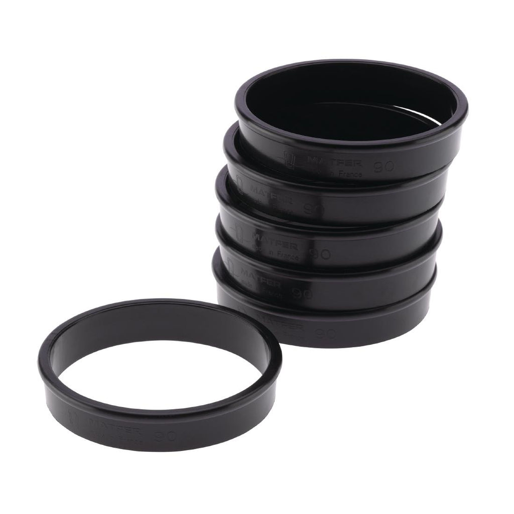 Matfer Bourgeat Exoglass Tart Ring 90mm - FA986  Matfer Bourgeat   