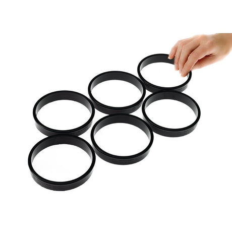 Matfer Bourgeat Exoglass Tart Ring 100mm (Pack of 6) - FA987  Matfer Bourgeat   