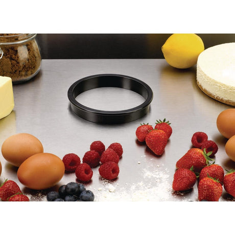 Matfer Bourgeat Exoglass Tart Ring 120mm - FA988  Matfer Bourgeat   