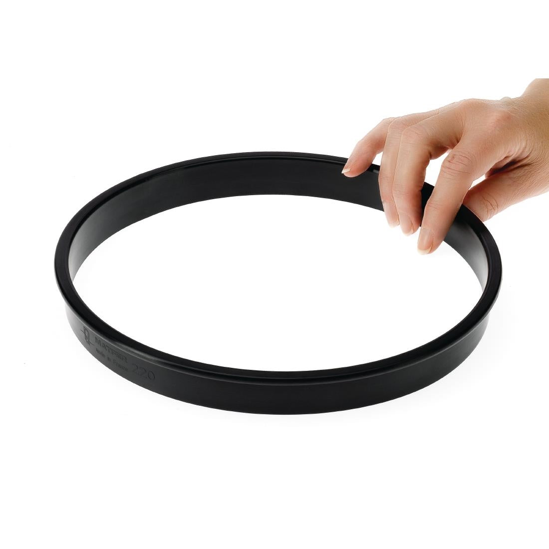 Matfer Bourgeat Exoglass Tart Ring 220mm - FA992  Matfer Bourgeat   