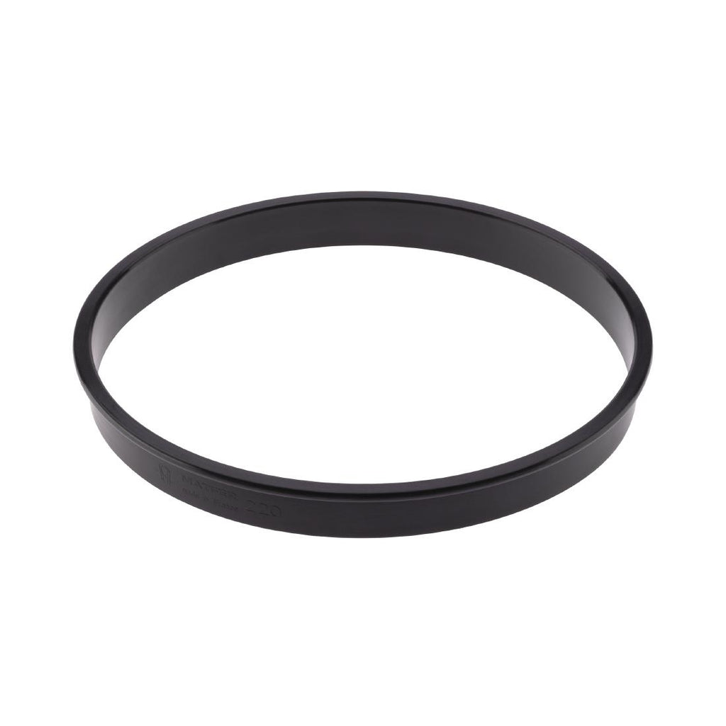 Matfer Bourgeat Exoglass Tart Ring 220mm - FA992  Matfer Bourgeat   