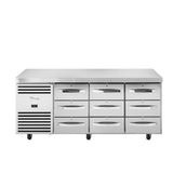 True Drawer Counter Fridge TCR1/3 - FB015  True   