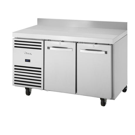 True 2 Door 1/1 GN Counter Freezer with Splashback TCF1/2-CL-WT-DL-DR - FB017  True   