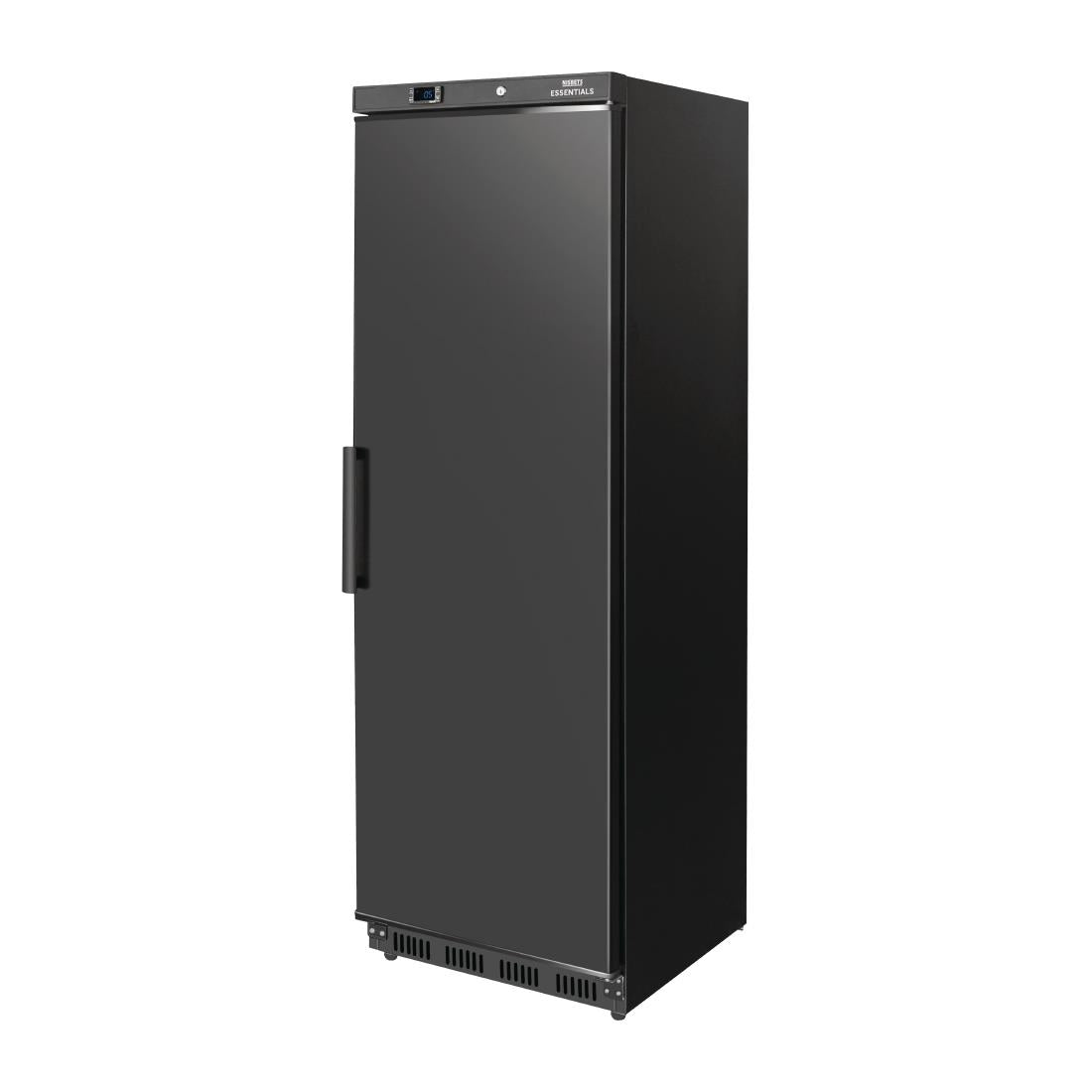 Nisbets Essentials Upright Refrigerator Black - 400Ltr - FB048  Nisbets Essentials   