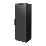 Nisbets Essentials Upright Refrigerator Black - 400Ltr - FB048  Nisbets Essentials   