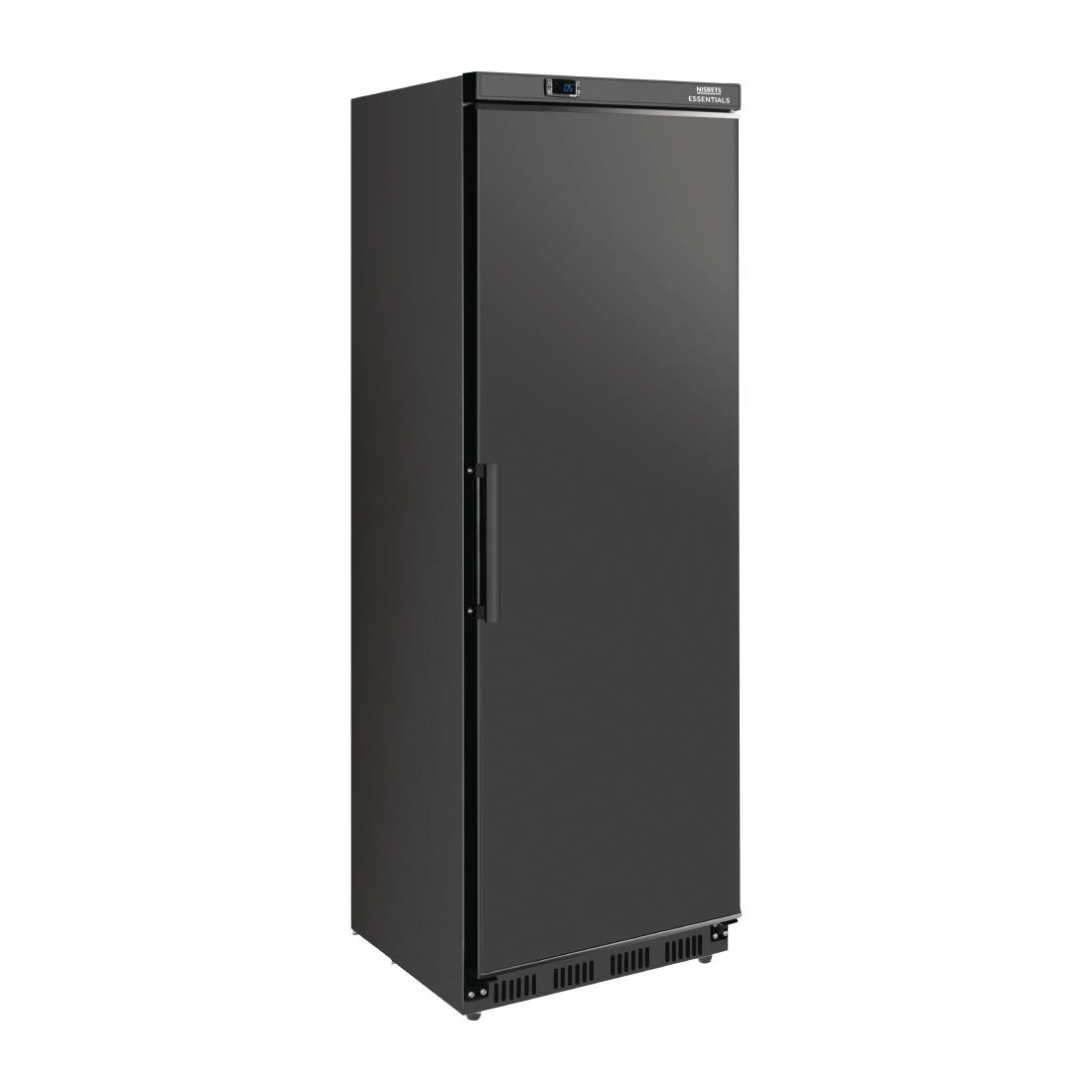 Nisbets Essentials Upright Refrigerator Black - 400Ltr - FB048  Nisbets Essentials   