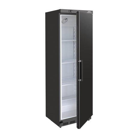 Nisbets Essentials Upright Refrigerator Black - 400Ltr - FB048  Nisbets Essentials   
