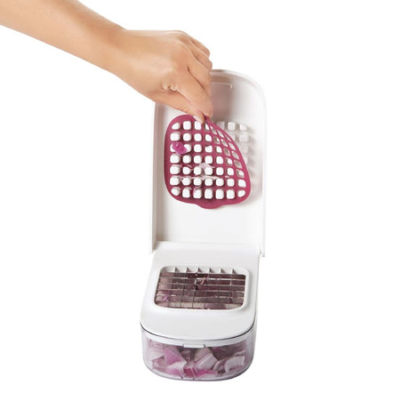 Oxo Vegetable Chopper with Easy Pour Opening - FB065  OXO   