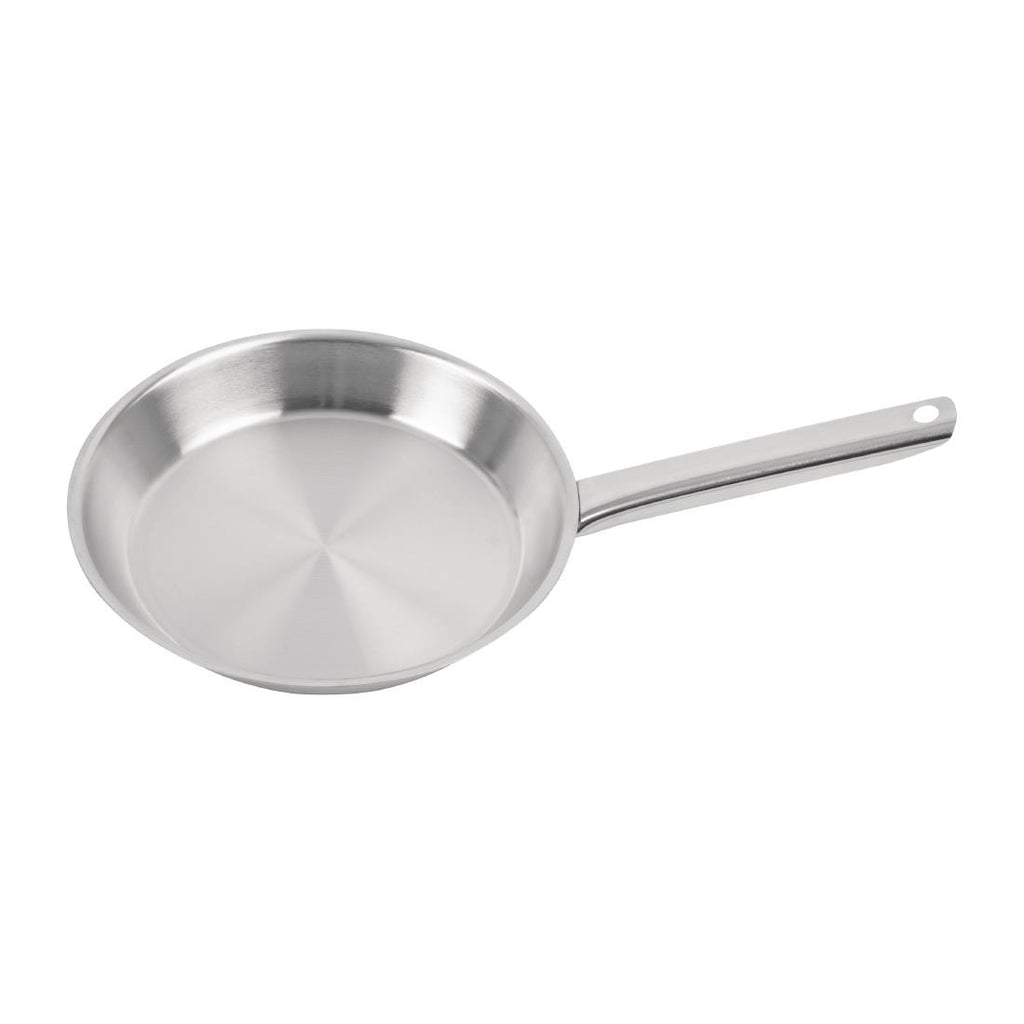 Matfer Bourgeat Stainless Steel Tradition Frying Pan 30cm - FB102  Matfer Bourgeat   