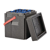 Cambro Cam GoBox Tall Beverage Box Insulated Drinks Carrier With Strap 35Ltr - FB123  Cambro   