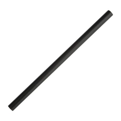 Fiesta Compostable Paper Smoothie Straws Black (Pack of 250) - FB145  Fiesta   