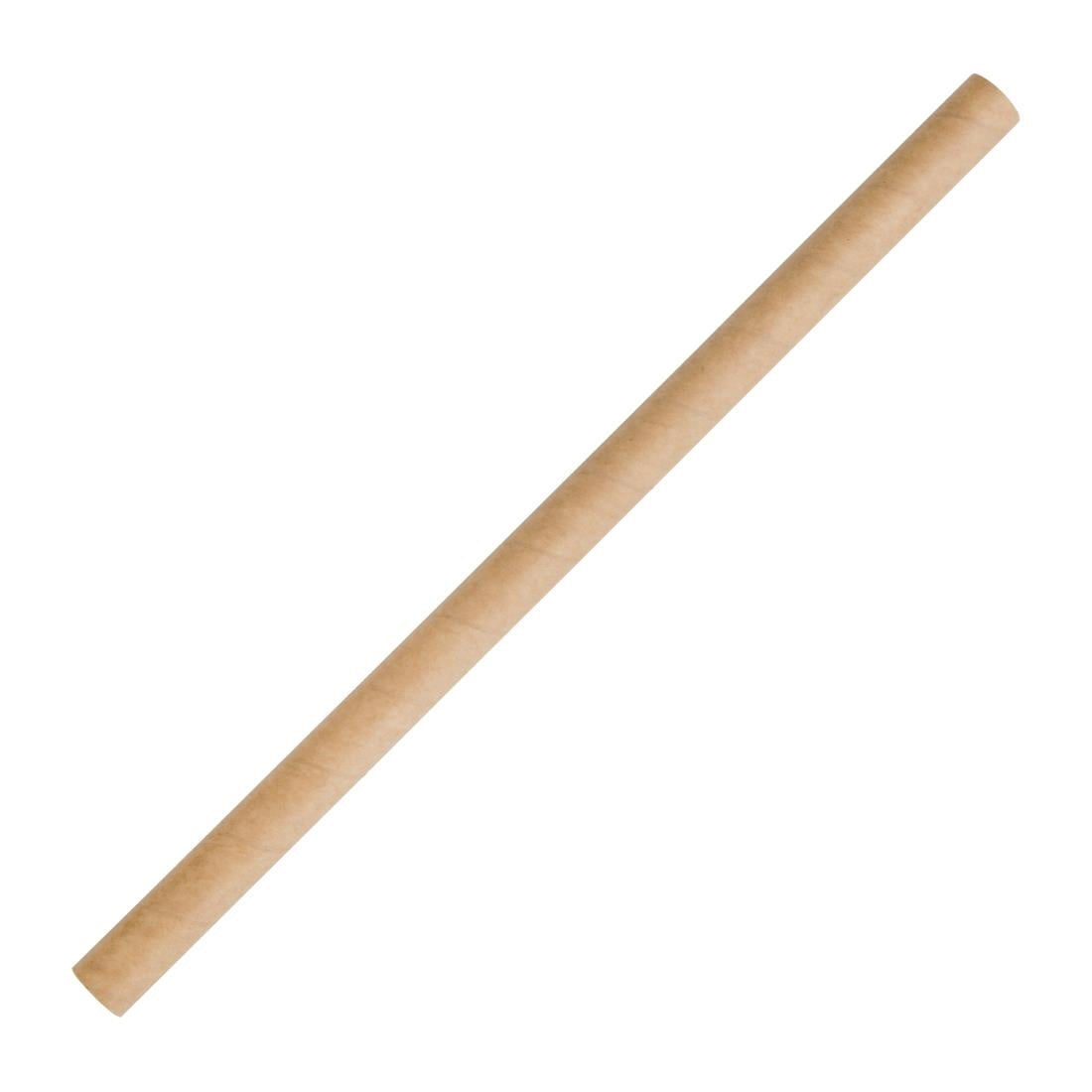 Fiesta Compostable Paper Smoothie Straws Kraft (Pack of 250) - FB146  Fiesta   