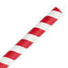 Fiesta Compostable Paper Smoothie Straws Red Stripes (Pack of 250) - FB147  Fiesta   
