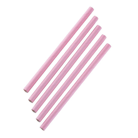 Fiesta Compostable Paper Smoothie Straws Pink (Pack of 250) - FB149  Fiesta   