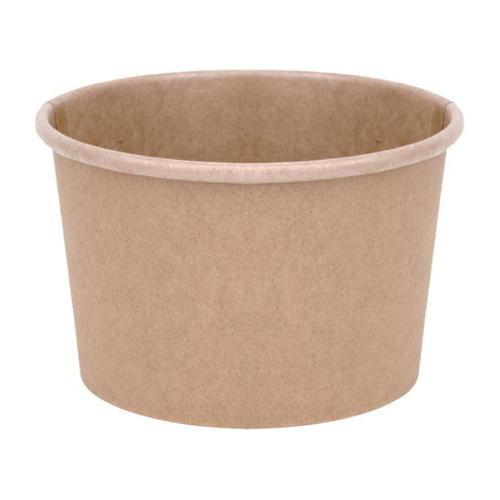Fiesta Compostable Soup Containers 98mm 230ml / 8oz (Pack of 500) - FB160  Fiesta   