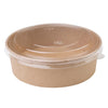 Fiesta Compostable Round Kraft Salad Bowls 500ml / 18oz (Pack of 300) - FB196  Fiesta   