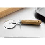 Kitchen Craft Italian Wood Handled Pizza Wheel 2.5" - FB448  Kitchen Craft   