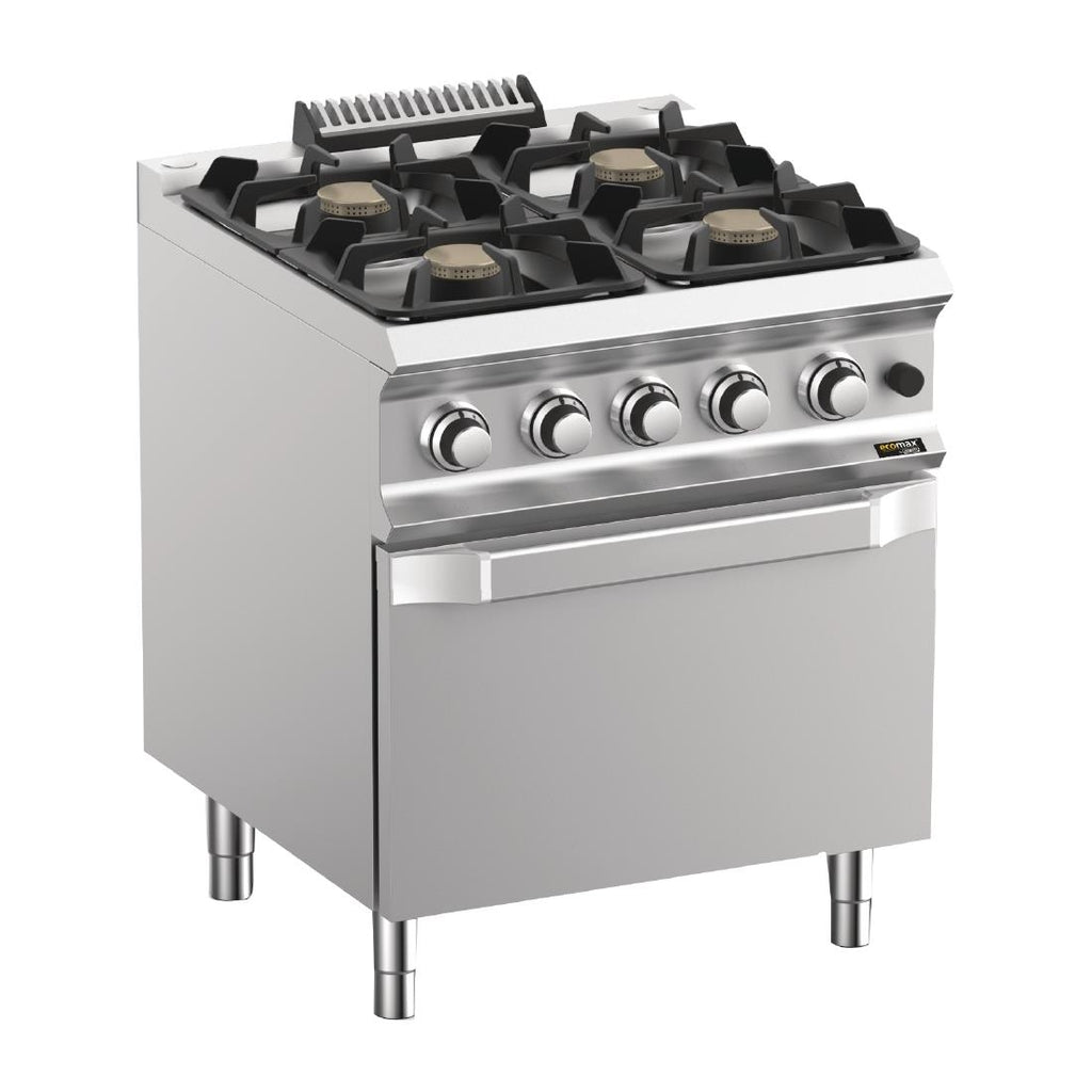 Hobart Ecomax 4 Burner Oven Range - FB450  Hobart Ecomax   