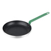 Hygiplas Aluminium Non-Stick Teflon Platinum Plus Frying Pan with Green Handle 28cm - FB472  Hygiplas   