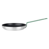 Hygiplas Aluminium Non-Stick Teflon Platinum Plus Frying Pan with Green Handle 28cm - FB472  Hygiplas   