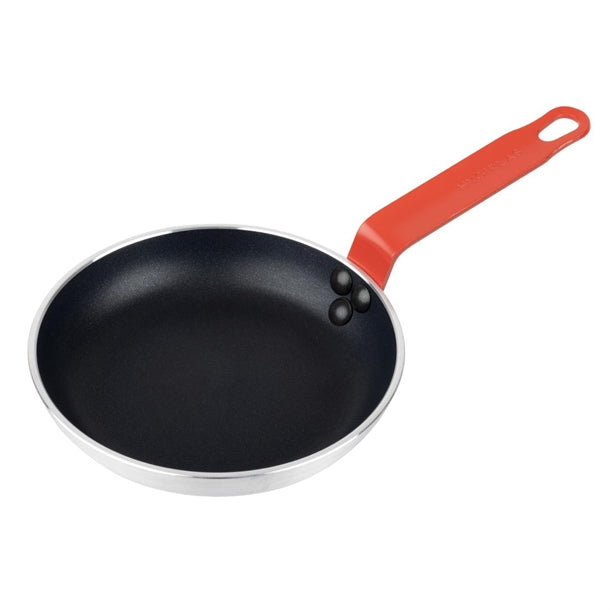 Hygiplas Aluminium Non-stick Teflon Platinum Plus Frying Pan with Red Handle 20cm - HT964  Hygiplas   