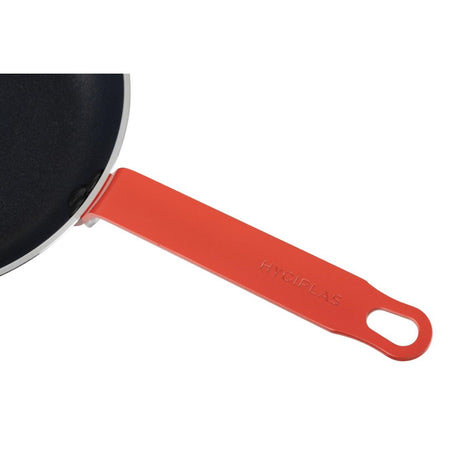 Hygiplas Aluminium Non-Stick Teflon Platinum Plus Frying Pan with Red Handle 24cm - FB474  Hygiplas   