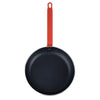 Hygiplas Aluminium Non-Stick Teflon Platinum Plus Frying Pan with Red Handle 28cm - FB475  Hygiplas   