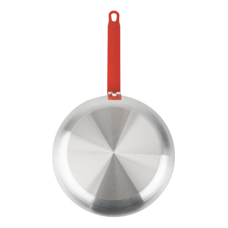 Hygiplas Aluminium Non-Stick Teflon Platinum Plus Frying Pan with Red Handle 28cm - FB475  Hygiplas   