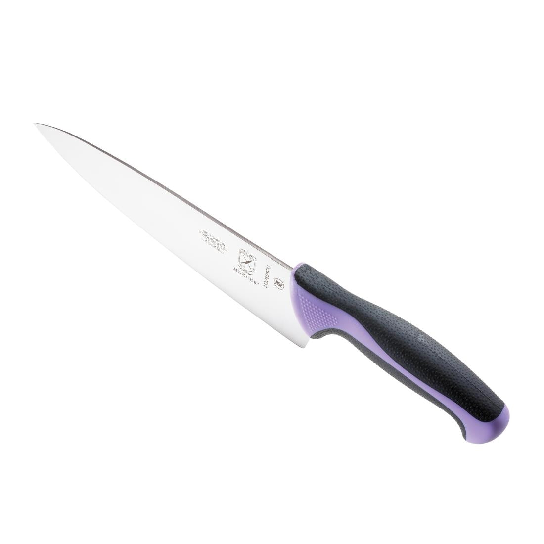 Mercer Millennia Culinary Allergen Safety Chefs Knife 20.3cm - FB501  Mercer Culinary   