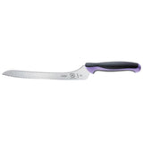 Mercer Millennia Culinary Allergen Safety Offset Serrated Bread Knife 22.9cm - FB503  Mercer Culinary   