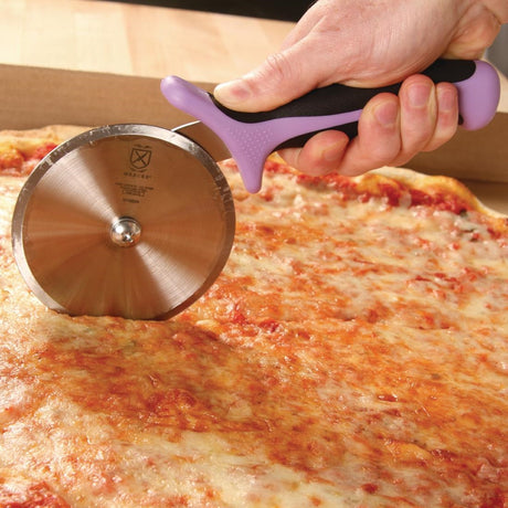 Mercer Millennia Culinary Allergen Safety Pizza Wheel 4" - FB508  Mercer Culinary   