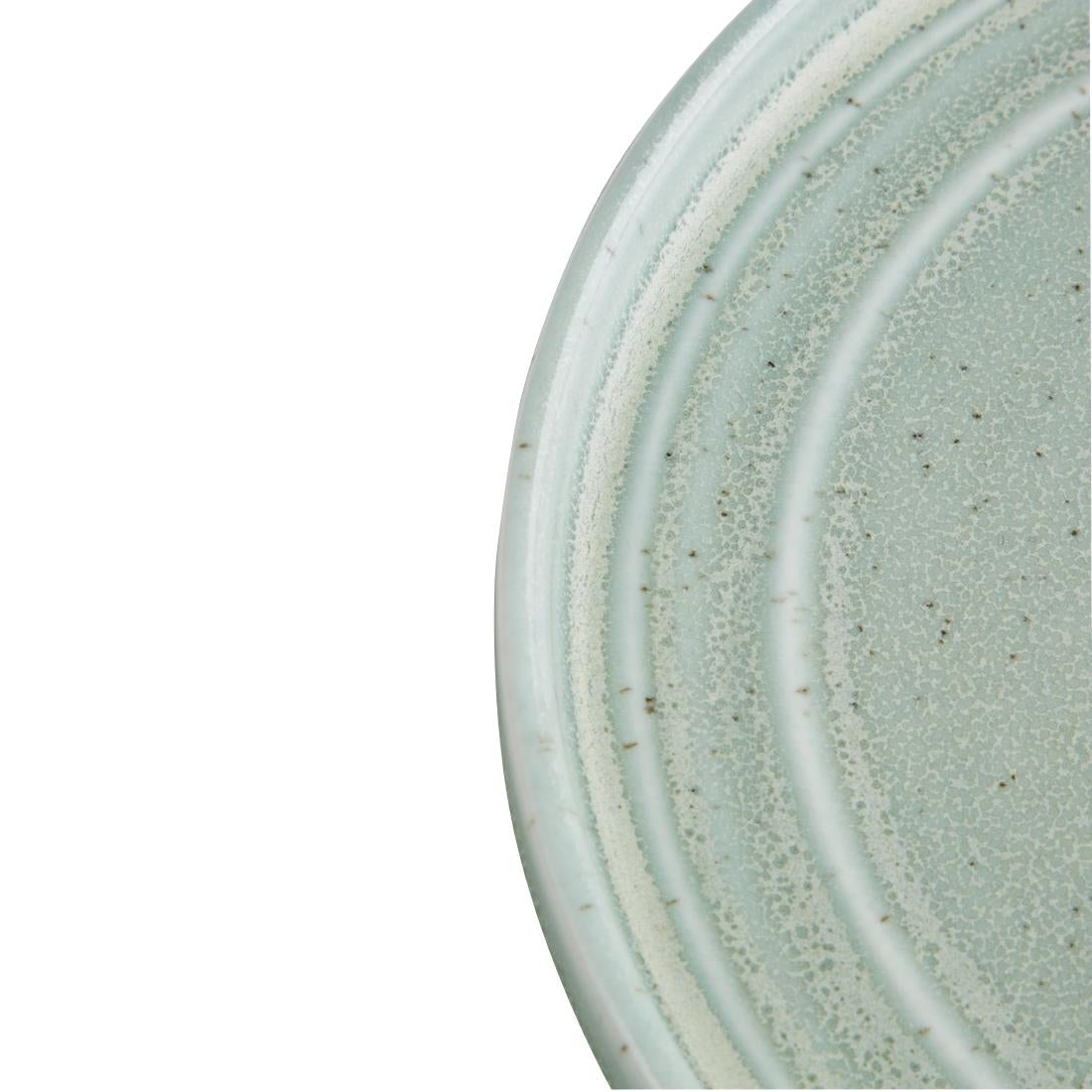 Olympia Cavolo Flat Round Plates Spring Green 180mm (Pack of 6) - FB562 Plates Olympia