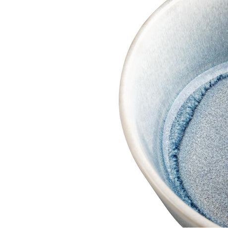 Olympia Cavolo Flat Round Bowls Ice Blue 143mm (Pack of 6) - FB565 Bowls Olympia