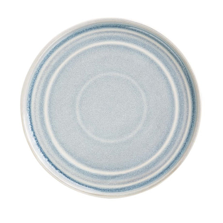 Olympia Cavolo Flat Round Plates Ice Blue 220mm (Pack of 6) - FB568 Plates Olympia