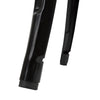 Bolero Bistro Bar Table with Wooden Top Black - FB595 Steel Tables Bolero   