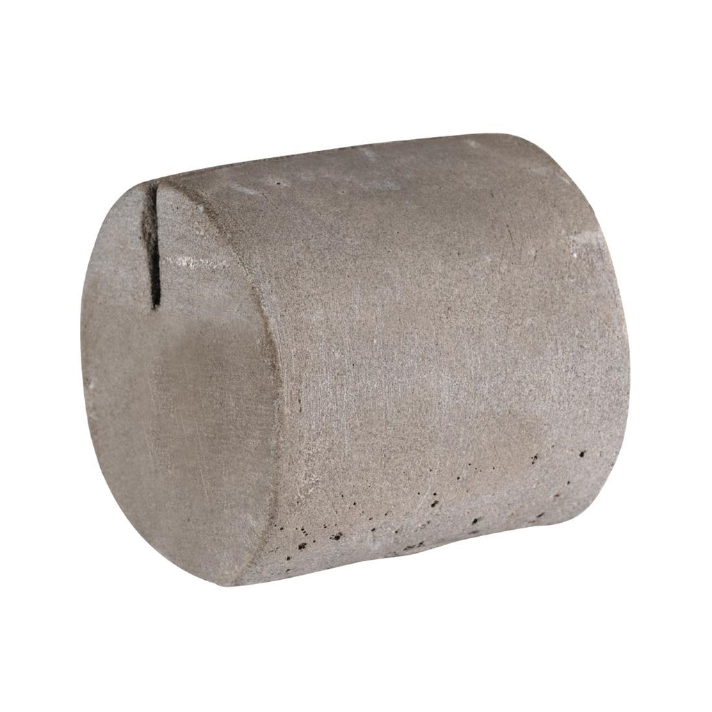 APS Concrete Effect Table Stand Round (Pack of 4) - FB614  APS   