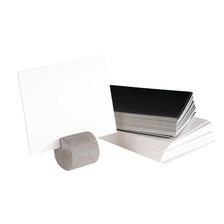APS Concrete Effect Table Stand Round (Pack of 4) - FB614  APS   